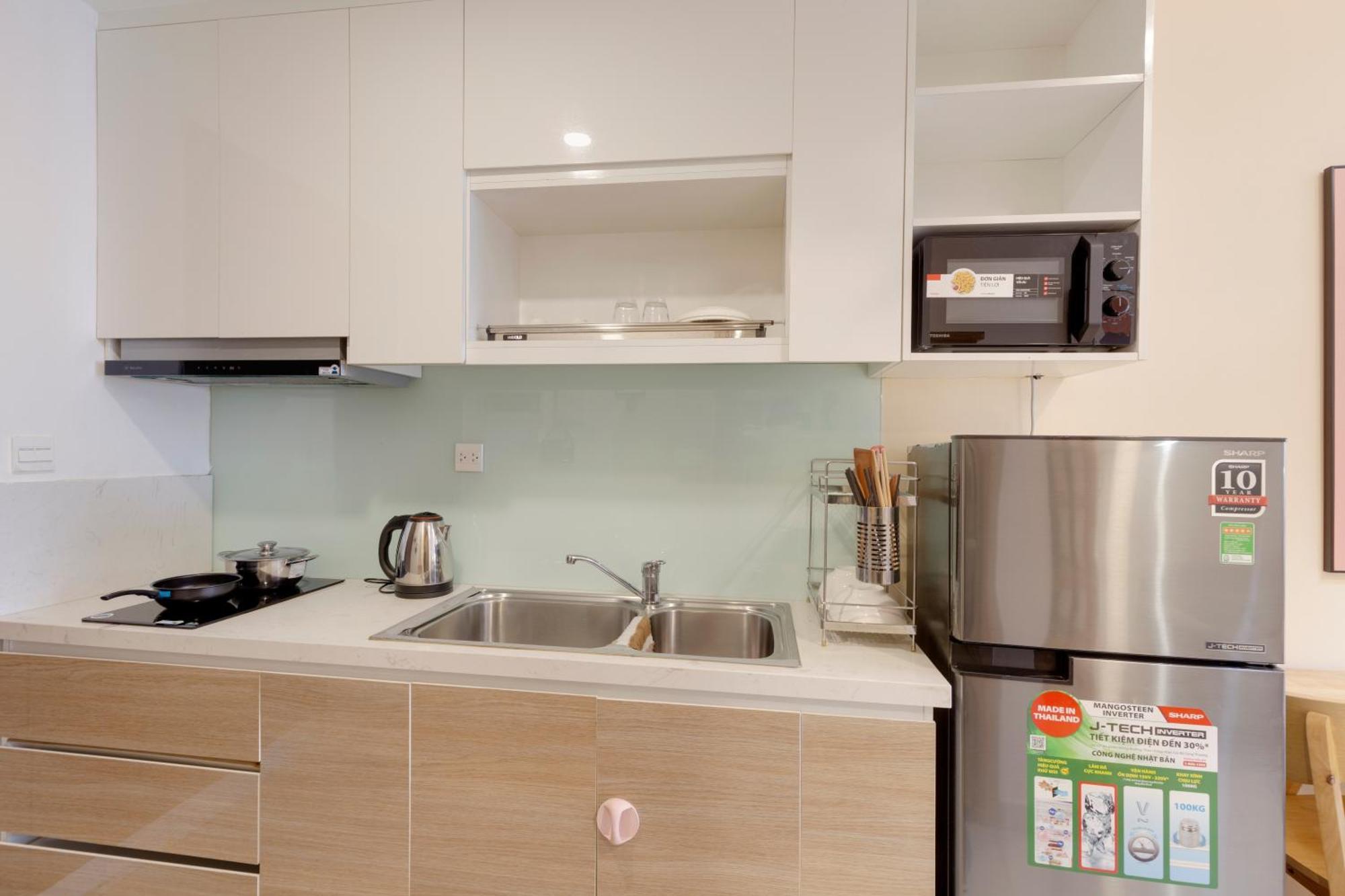 הו צ'י מין סיטי Saigon Apartments - Free City Walk Experience, Amazing Infinity Pool & Free 4G Sim Card For 3 Nights מראה חיצוני תמונה