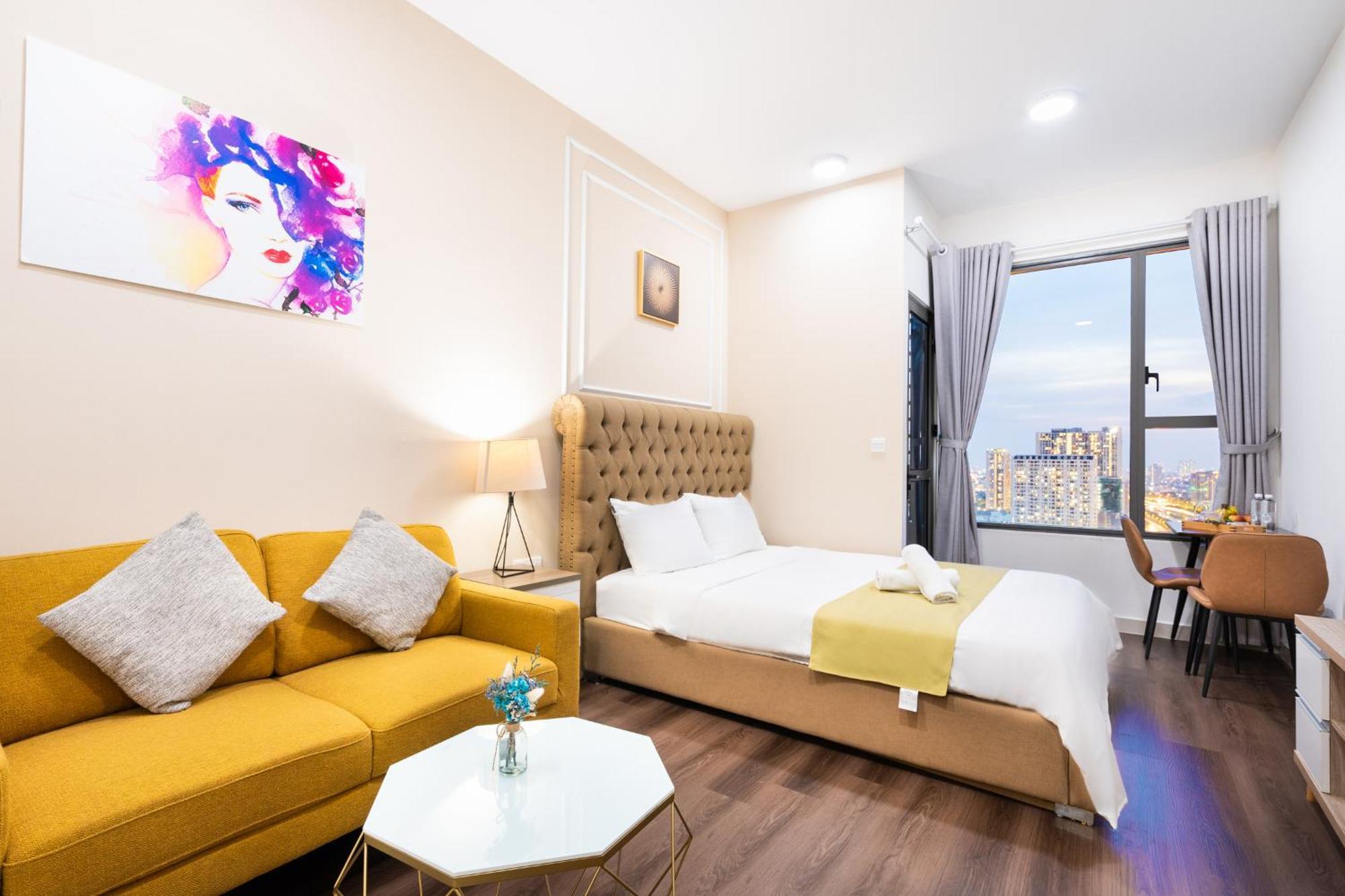 הו צ'י מין סיטי Saigon Apartments - Free City Walk Experience, Amazing Infinity Pool & Free 4G Sim Card For 3 Nights מראה חיצוני תמונה