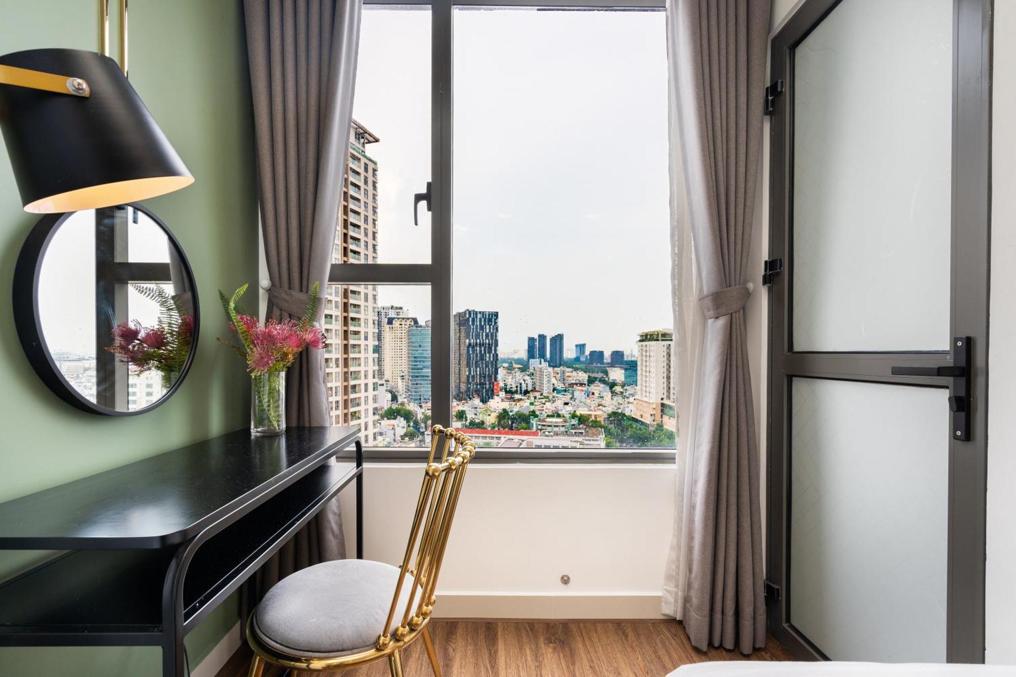 הו צ'י מין סיטי Saigon Apartments - Free City Walk Experience, Amazing Infinity Pool & Free 4G Sim Card For 3 Nights מראה חיצוני תמונה