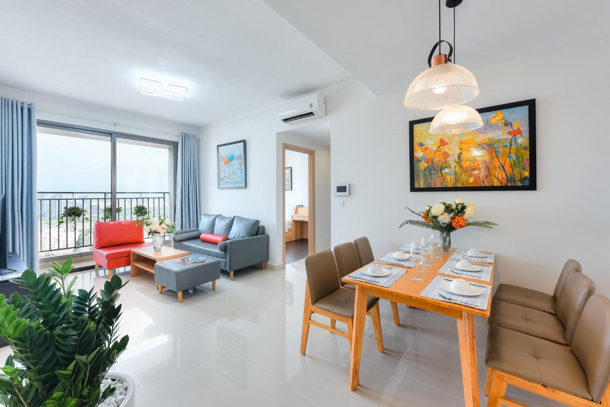 הו צ'י מין סיטי Saigon Apartments - Free City Walk Experience, Amazing Infinity Pool & Free 4G Sim Card For 3 Nights מראה חיצוני תמונה
