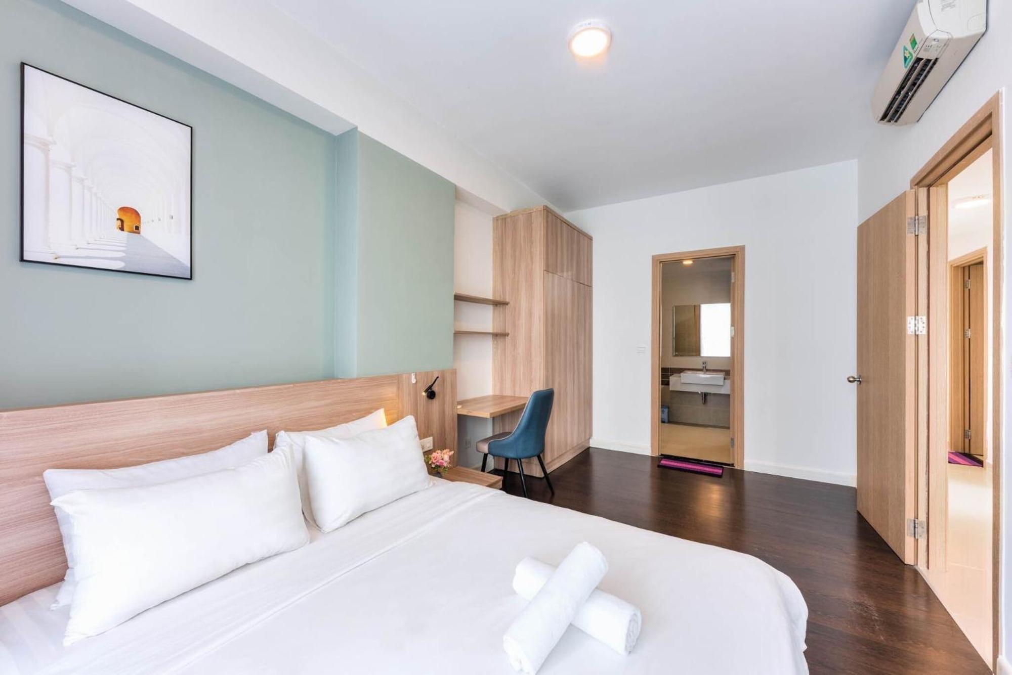 הו צ'י מין סיטי Saigon Apartments - Free City Walk Experience, Amazing Infinity Pool & Free 4G Sim Card For 3 Nights מראה חיצוני תמונה
