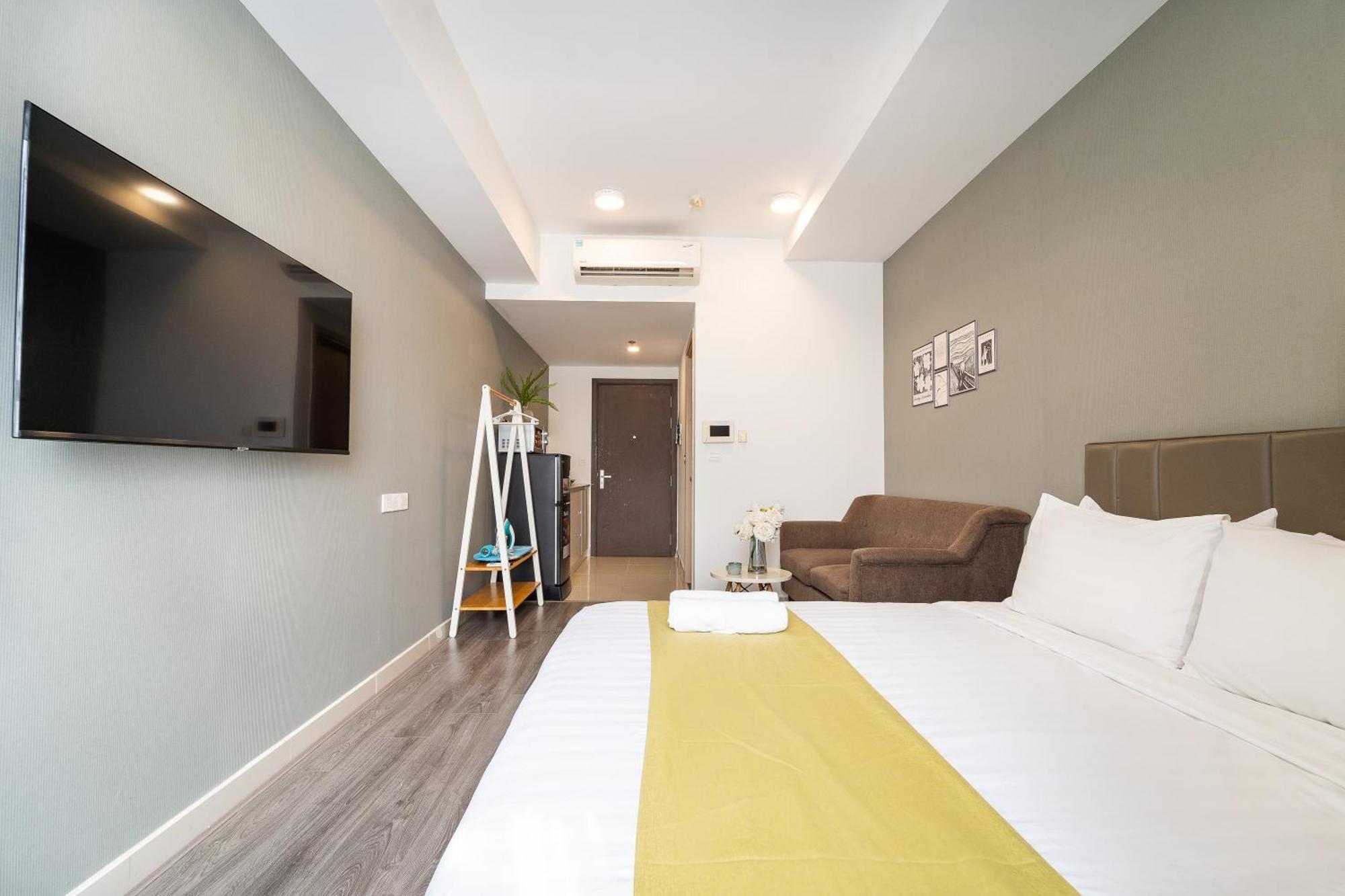 הו צ'י מין סיטי Saigon Apartments - Free City Walk Experience, Amazing Infinity Pool & Free 4G Sim Card For 3 Nights מראה חיצוני תמונה