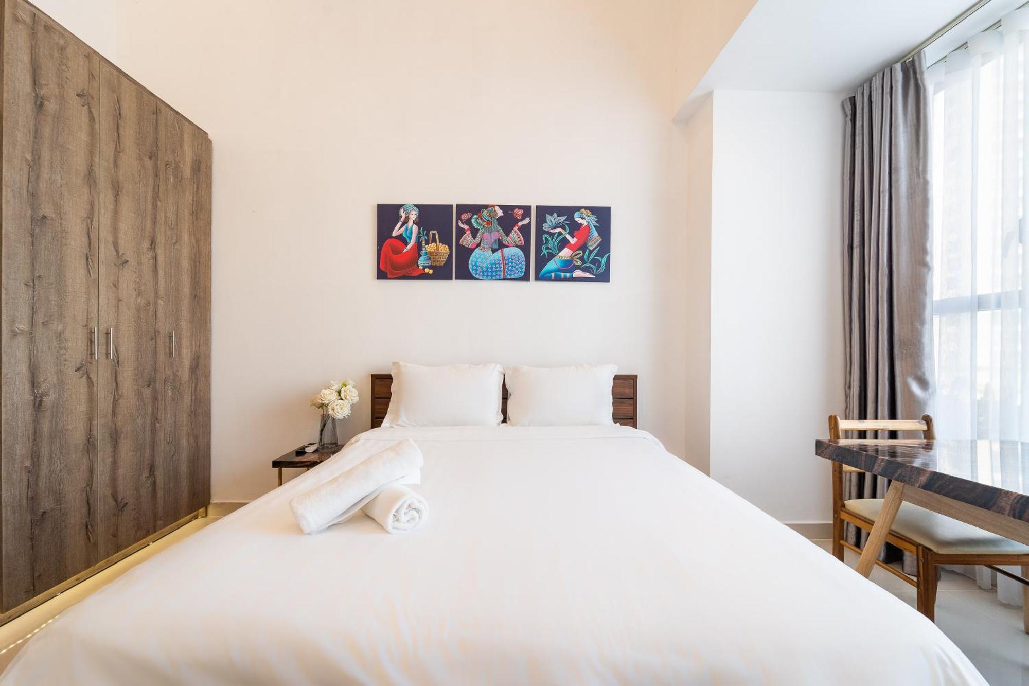 הו צ'י מין סיטי Saigon Apartments - Free City Walk Experience, Amazing Infinity Pool & Free 4G Sim Card For 3 Nights מראה חיצוני תמונה