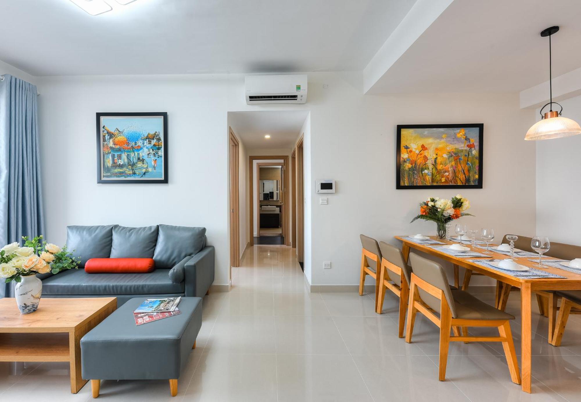 הו צ'י מין סיטי Saigon Apartments - Free City Walk Experience, Amazing Infinity Pool & Free 4G Sim Card For 3 Nights מראה חיצוני תמונה