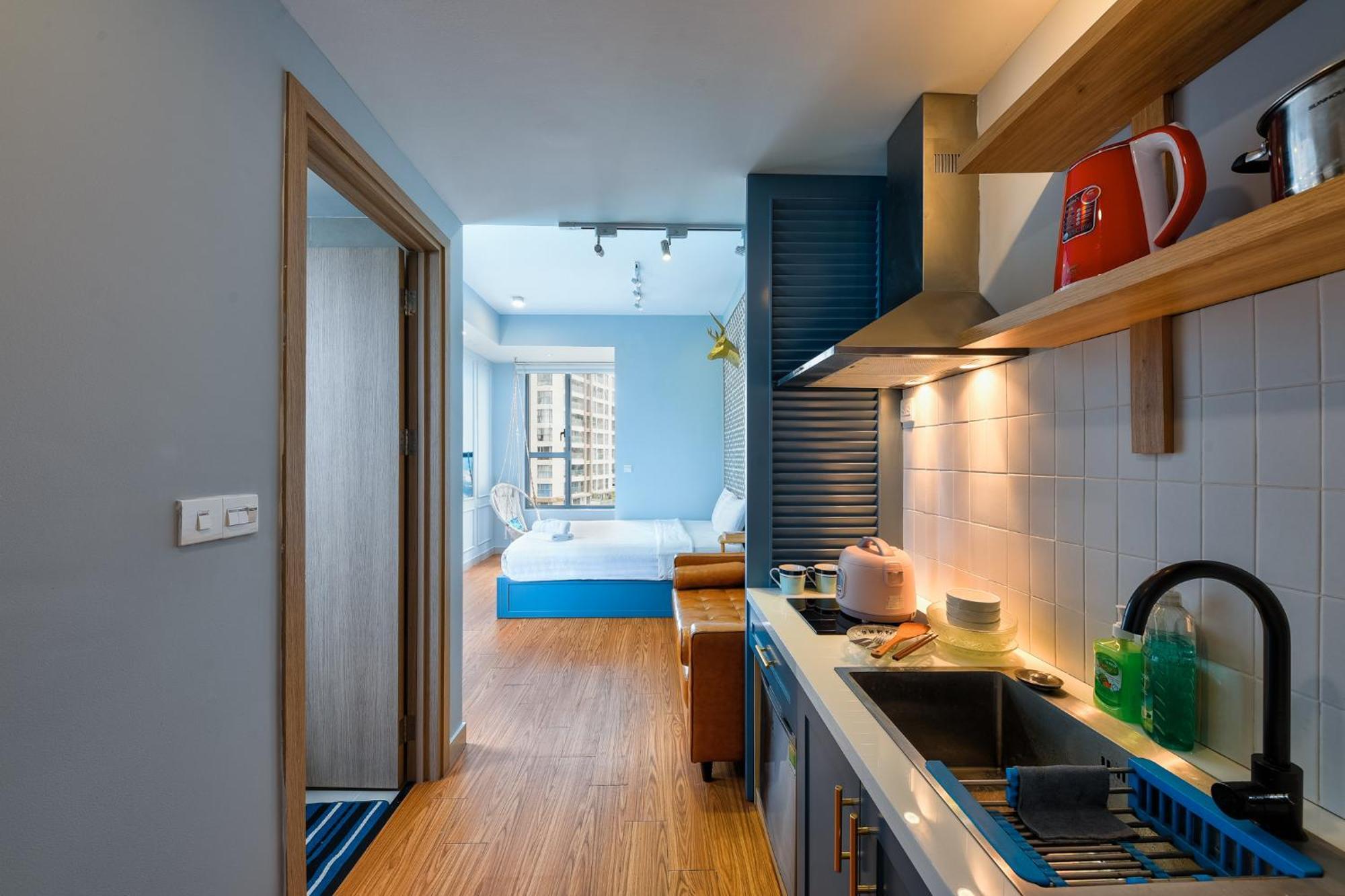 הו צ'י מין סיטי Saigon Apartments - Free City Walk Experience, Amazing Infinity Pool & Free 4G Sim Card For 3 Nights מראה חיצוני תמונה