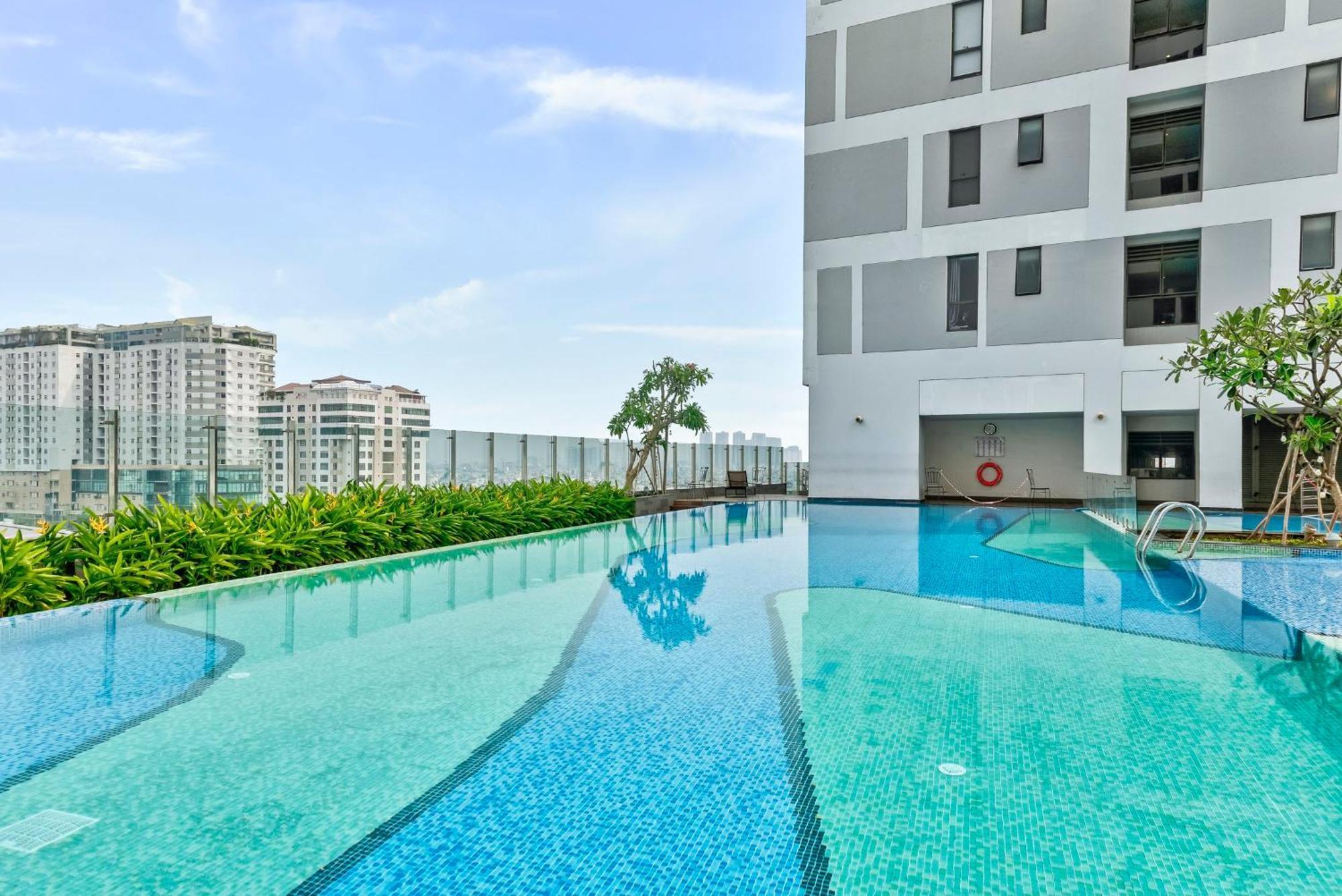 הו צ'י מין סיטי Saigon Apartments - Free City Walk Experience, Amazing Infinity Pool & Free 4G Sim Card For 3 Nights מראה חיצוני תמונה