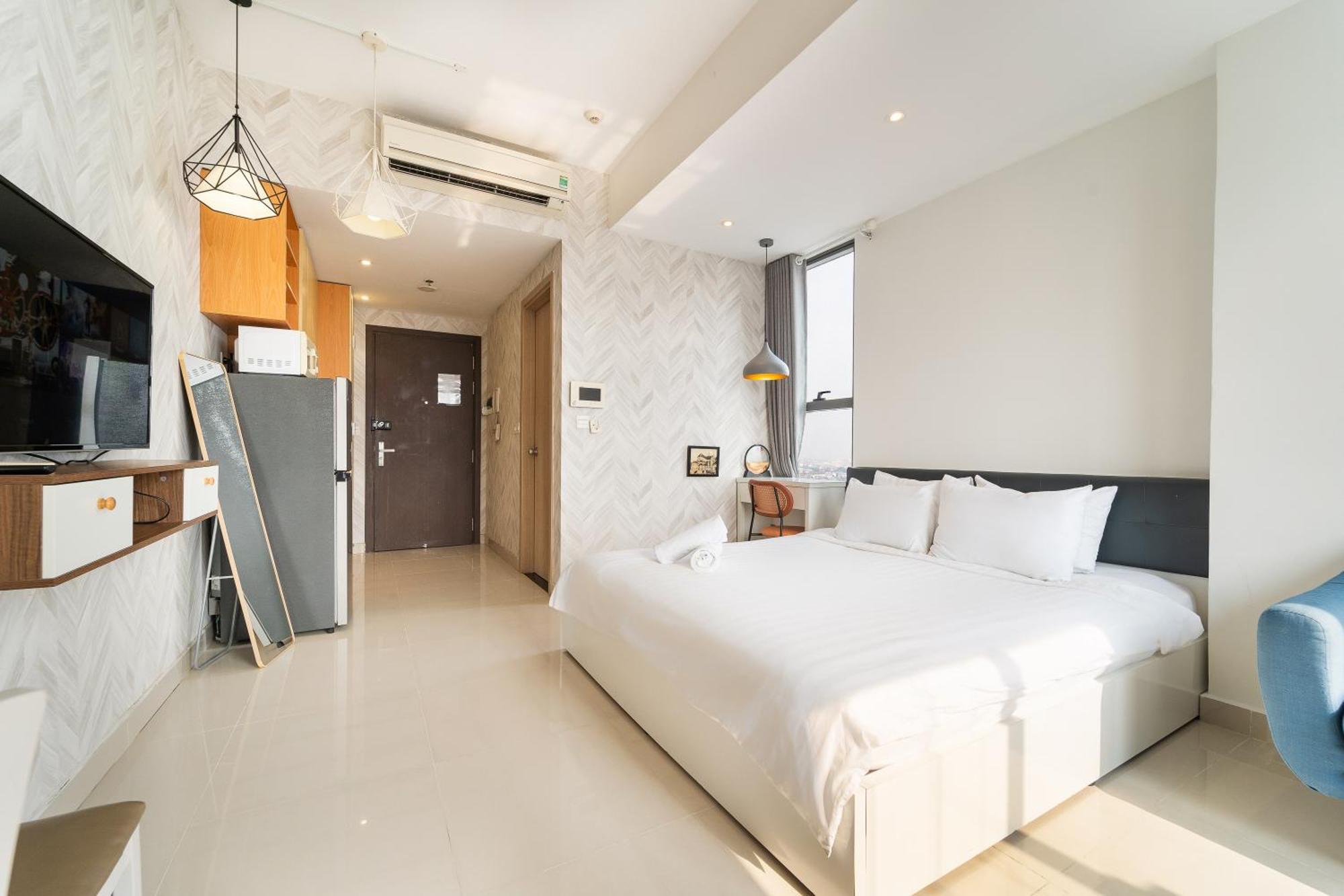 הו צ'י מין סיטי Saigon Apartments - Free City Walk Experience, Amazing Infinity Pool & Free 4G Sim Card For 3 Nights מראה חיצוני תמונה
