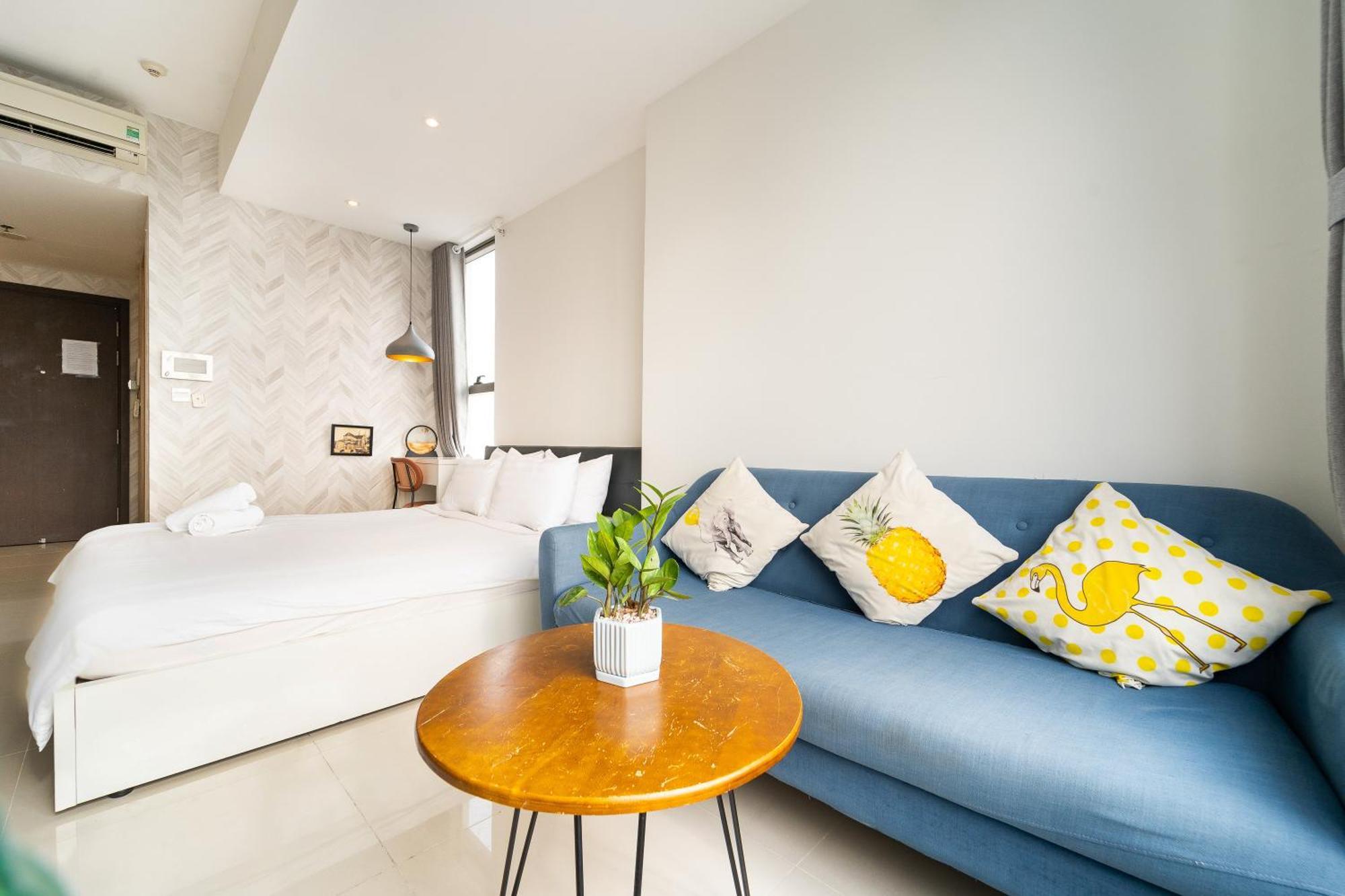 הו צ'י מין סיטי Saigon Apartments - Free City Walk Experience, Amazing Infinity Pool & Free 4G Sim Card For 3 Nights מראה חיצוני תמונה