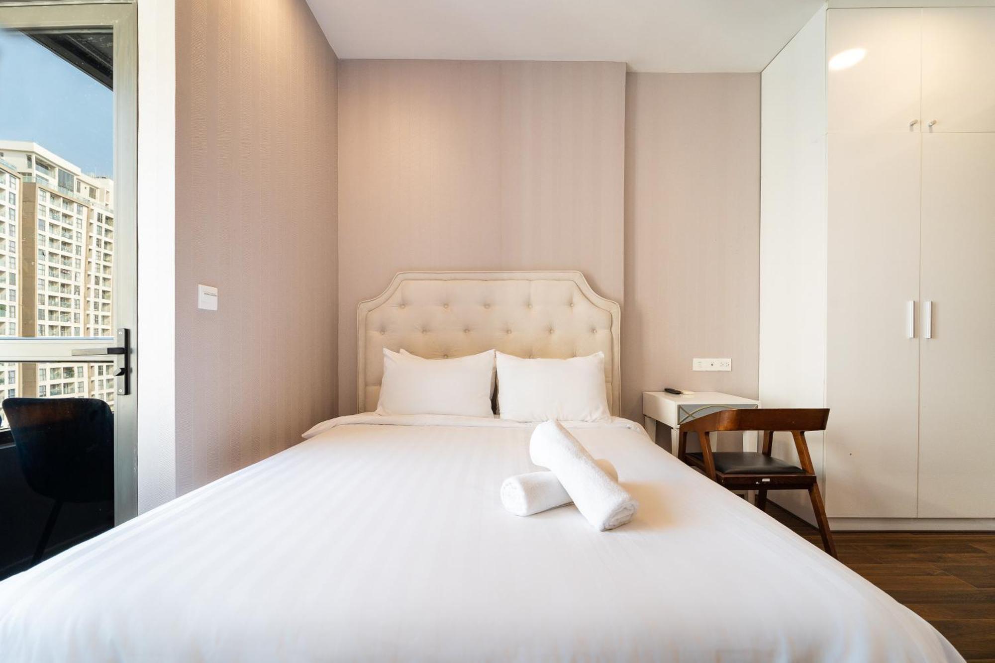 הו צ'י מין סיטי Saigon Apartments - Free City Walk Experience, Amazing Infinity Pool & Free 4G Sim Card For 3 Nights מראה חיצוני תמונה